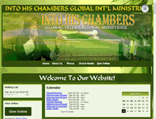 Tablet Screenshot of intohischambersministries.net